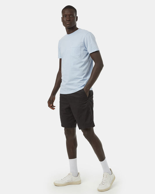 Blue Men's Organic Cotton Pocket Tee