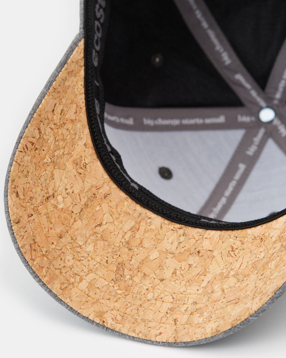 Blue Adjustable Cork Baseball Cap