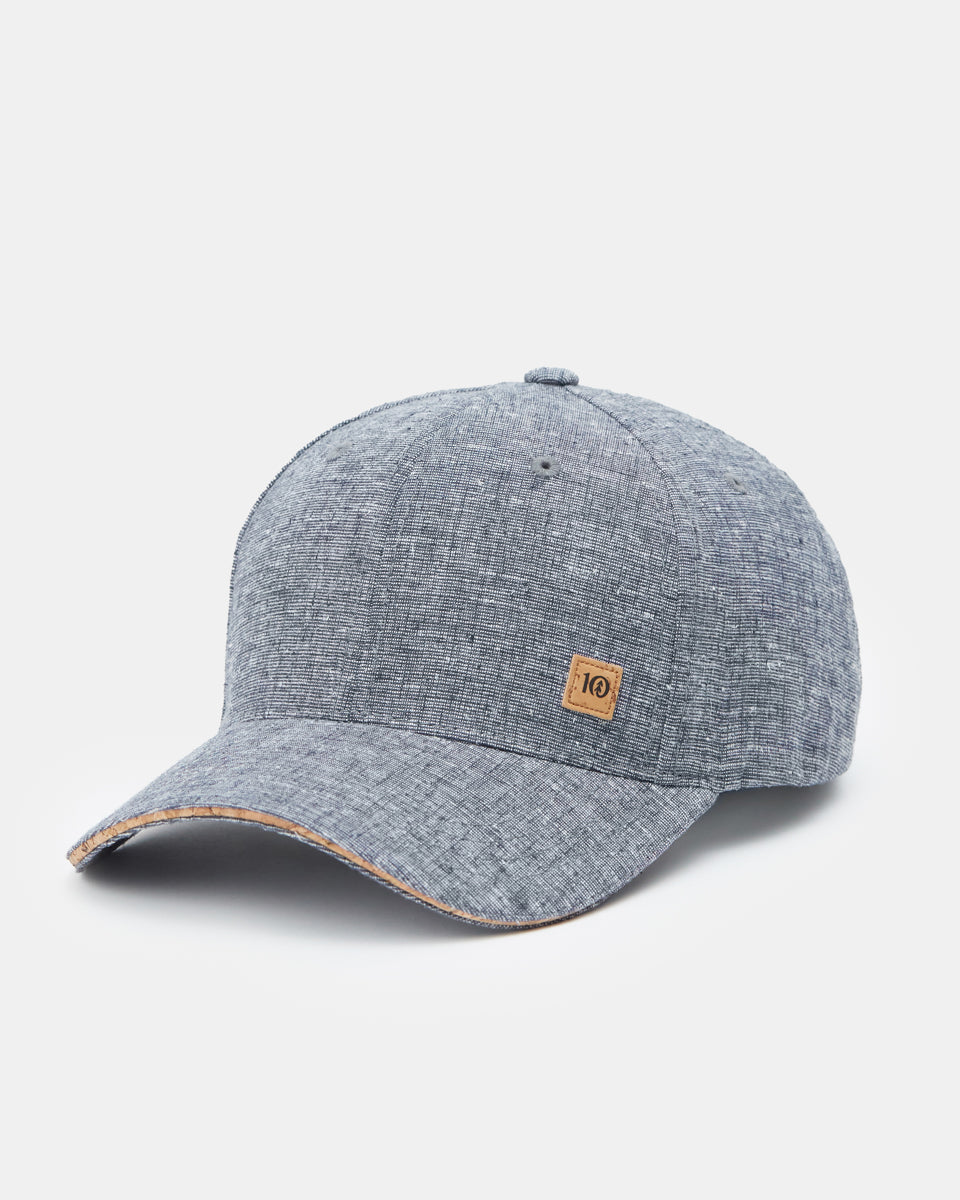 Blue Adjustable Cork Baseball Cap
