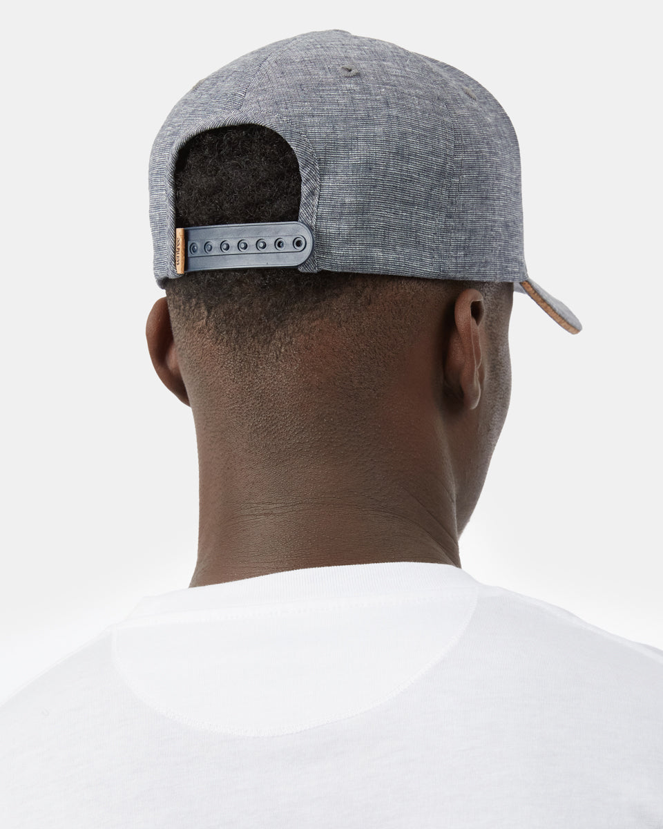 Blue Adjustable Cork Baseball Cap