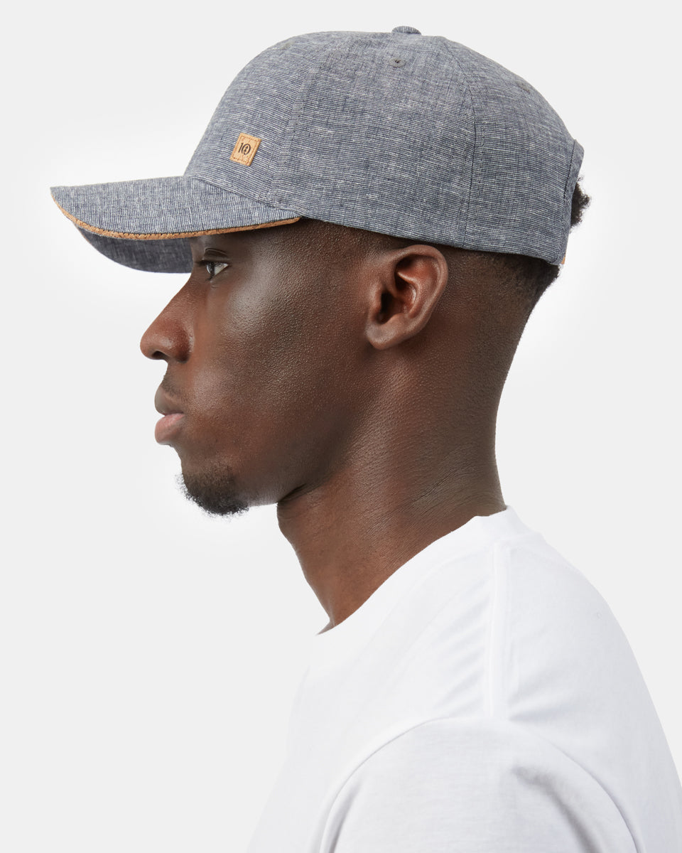 Blue Adjustable Cork Baseball Cap