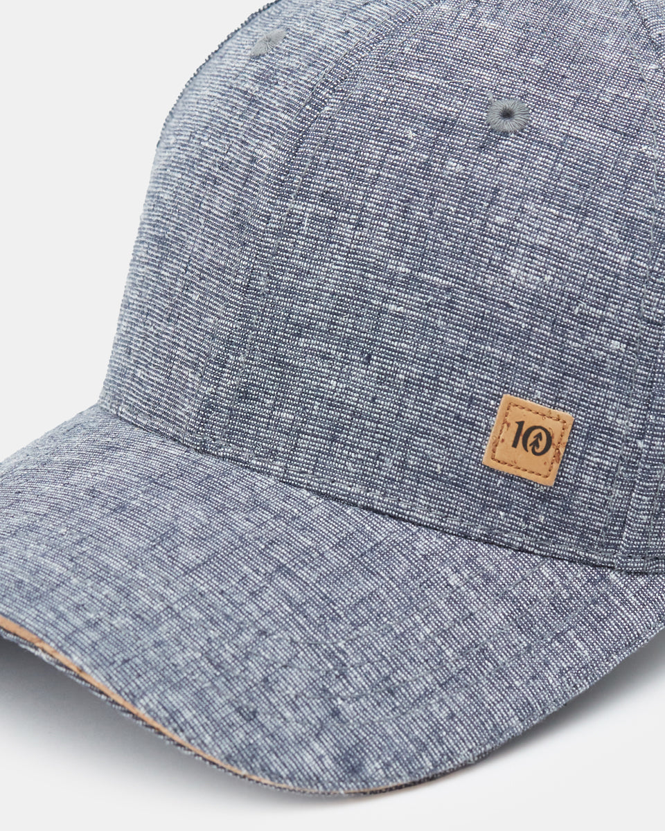 Blue Adjustable Cork Baseball Cap