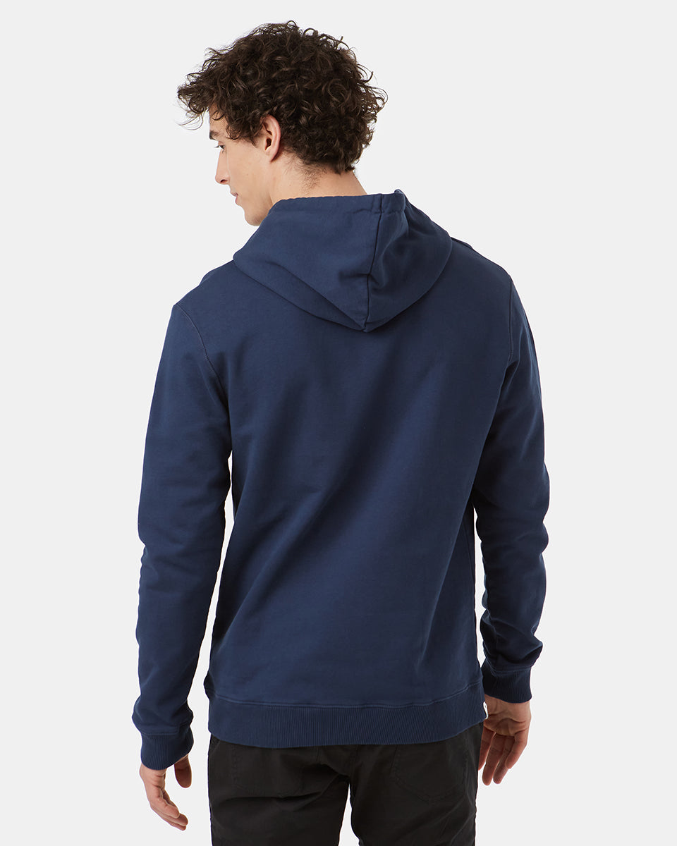 Blue Basic Hoodie