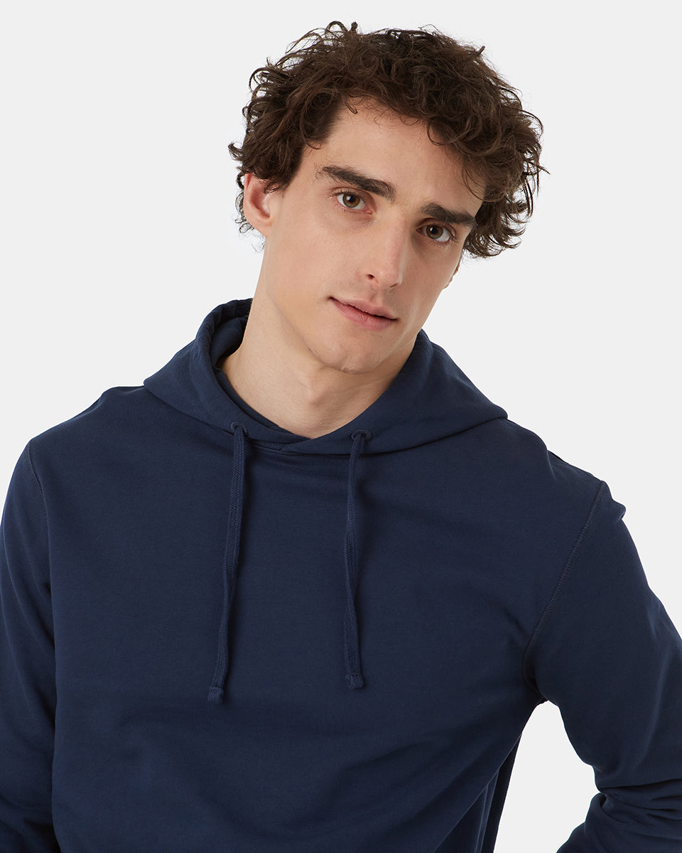 Blue Basic Hoodie