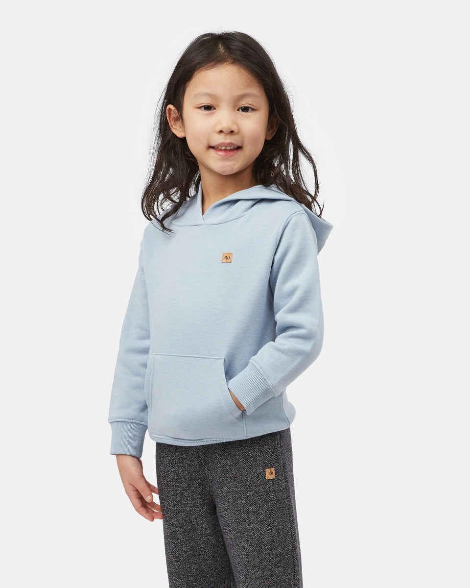 Blue Kids Organic Cotton Fleece Pullover