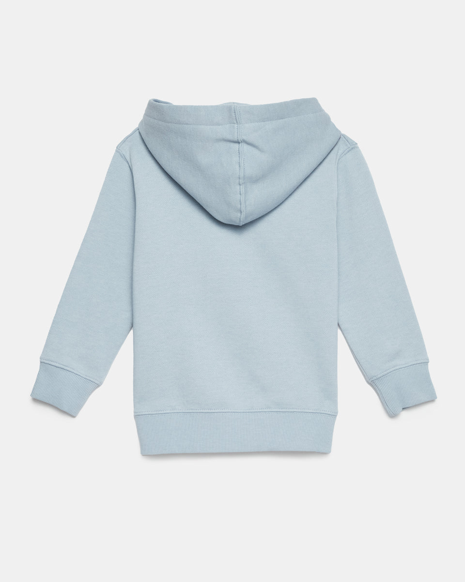 Blue Kids Organic Cotton Fleece Pullover