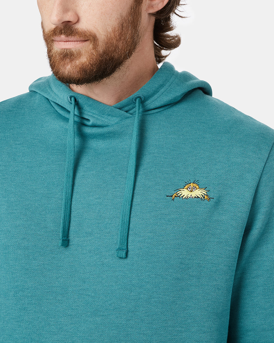 Blue Lorax Graphic Hooded Pullover