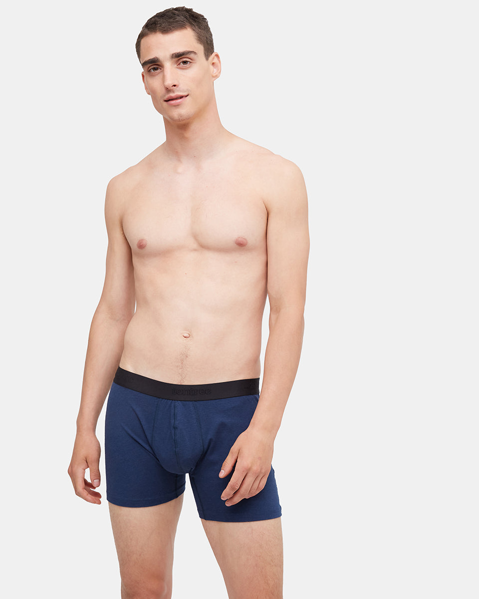 Blue Men's Boxer Briefs