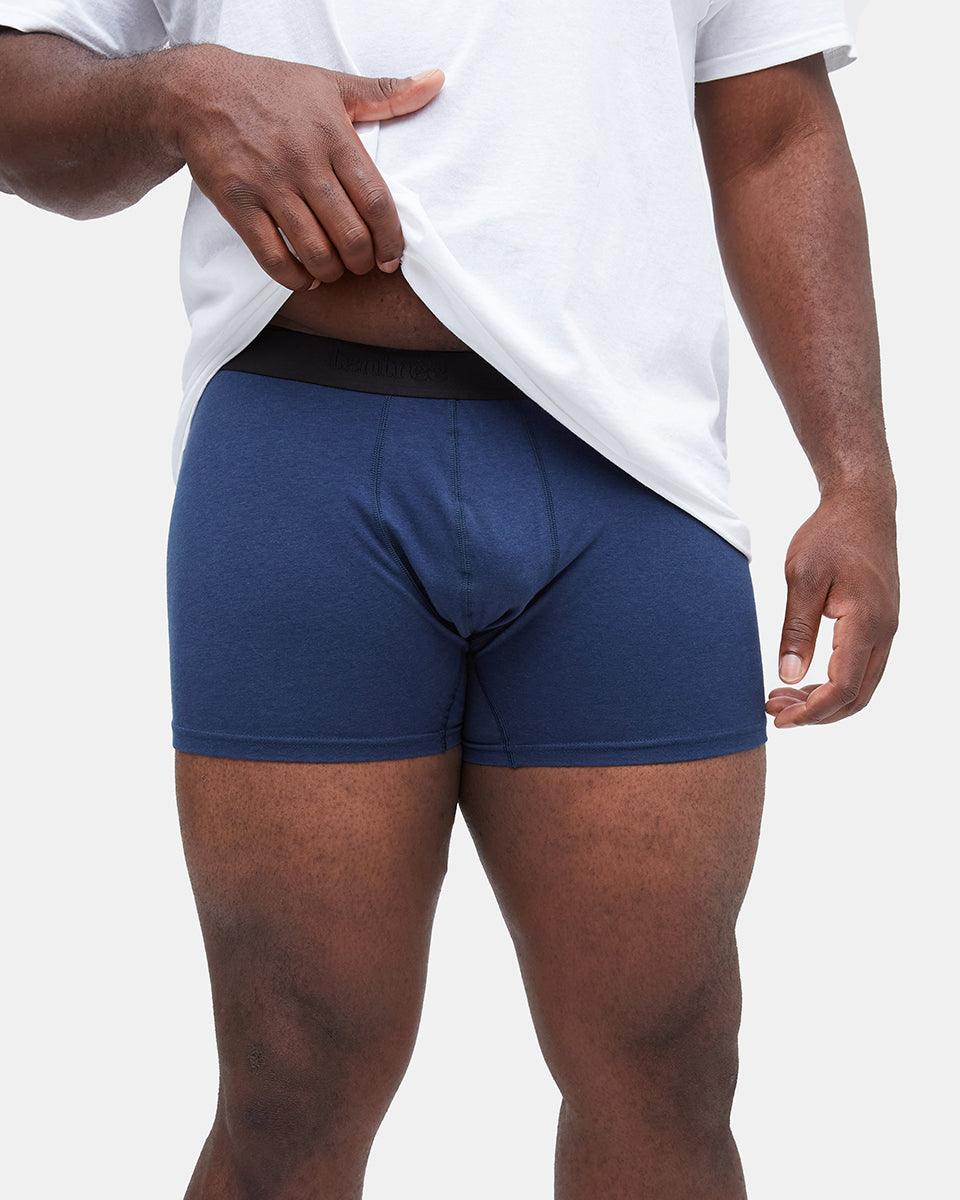 Blue Men's Boxer Briefs