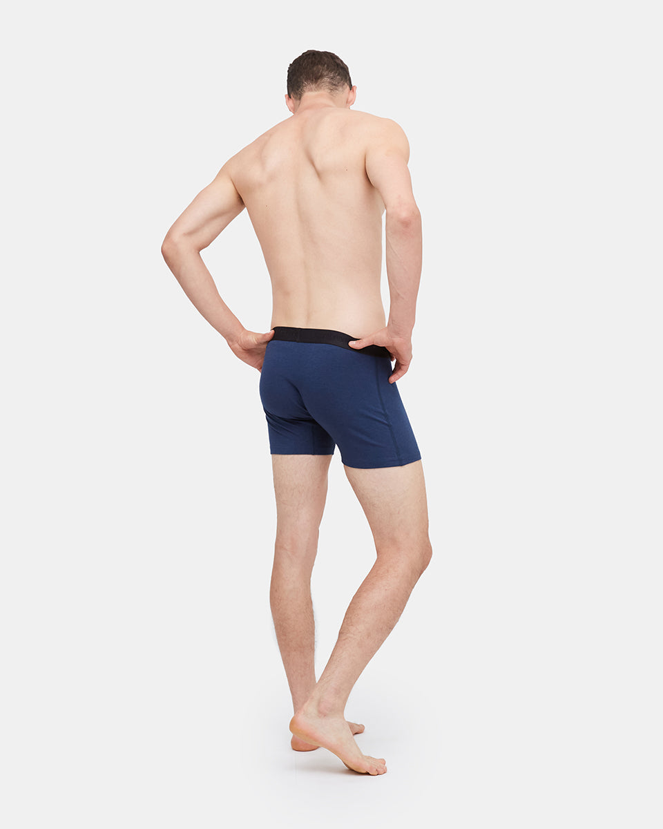 Blue Men's Boxer Briefs