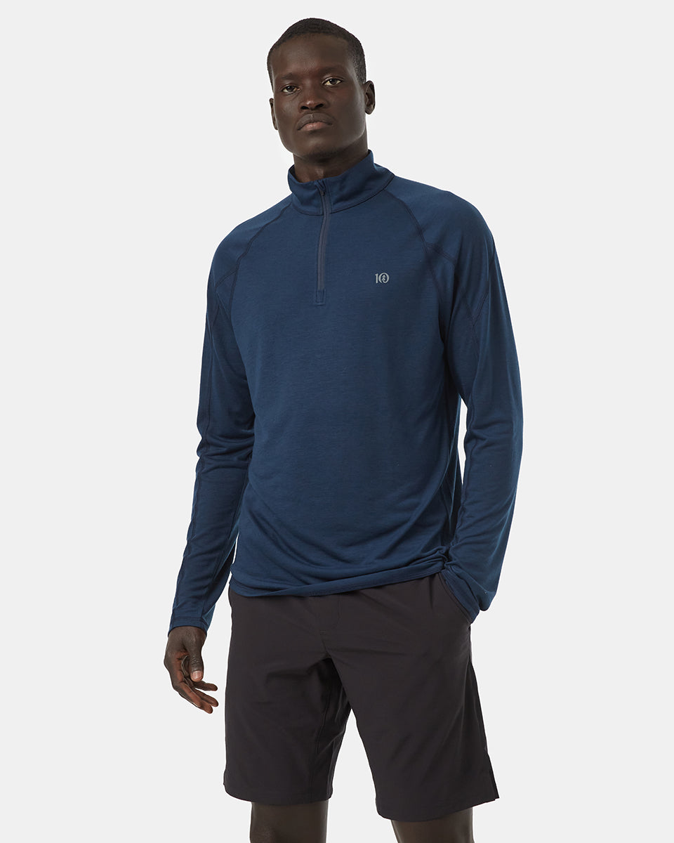 Blue Men's Lightweight Repreve Shirt