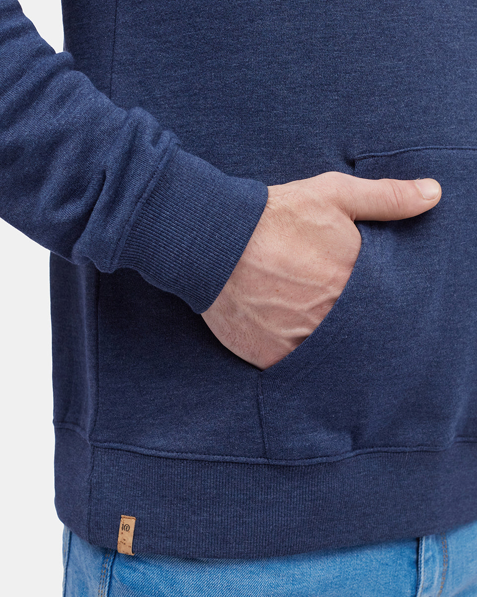 Blue Men's Treefleece Pullover Hoodie