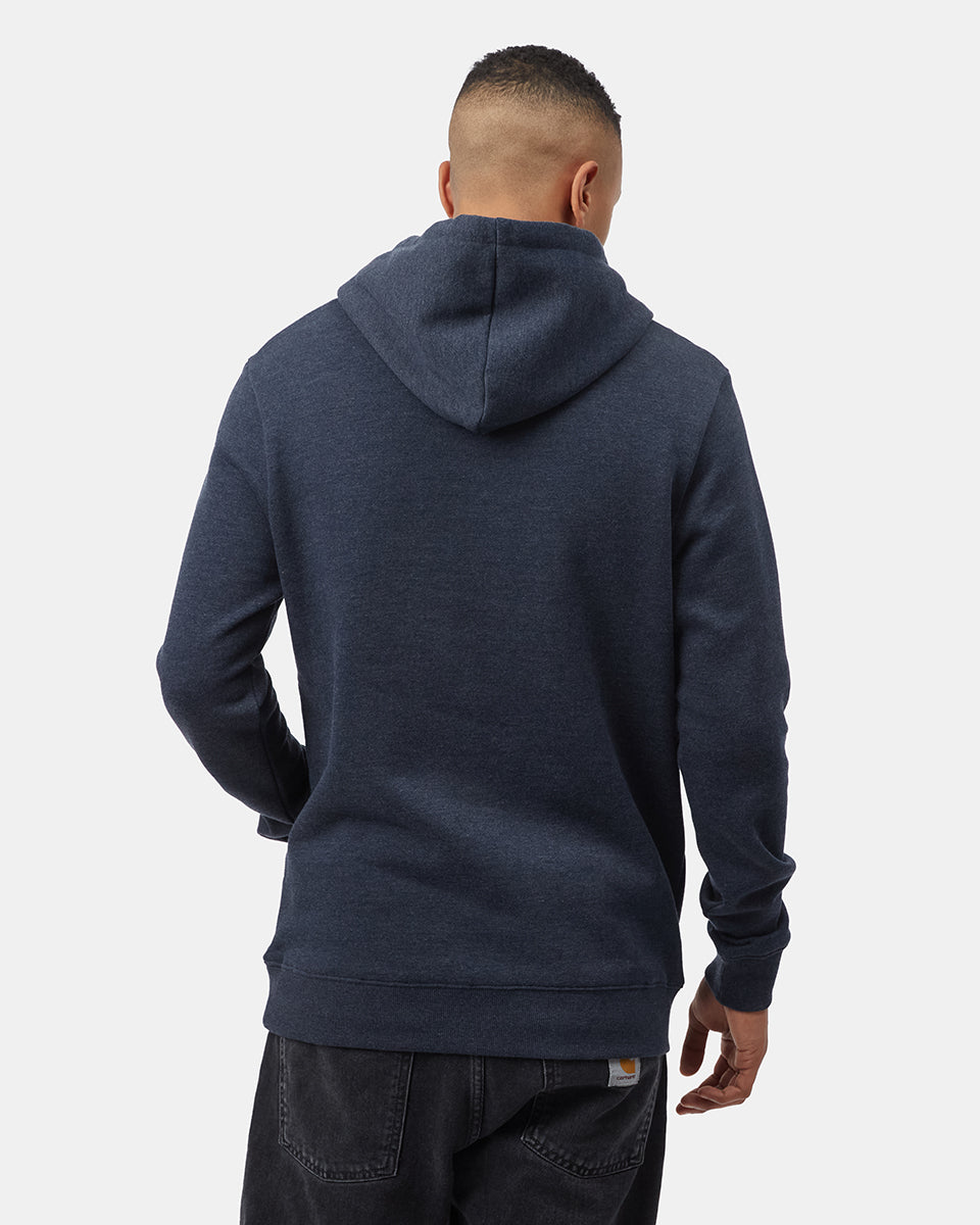 Blue Organic Cotton Graphic Pullover