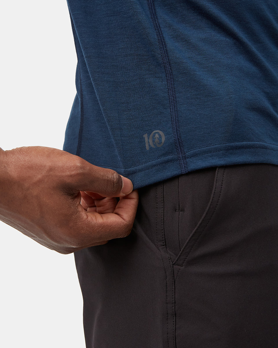 Blue Sports Wear T-Shirt