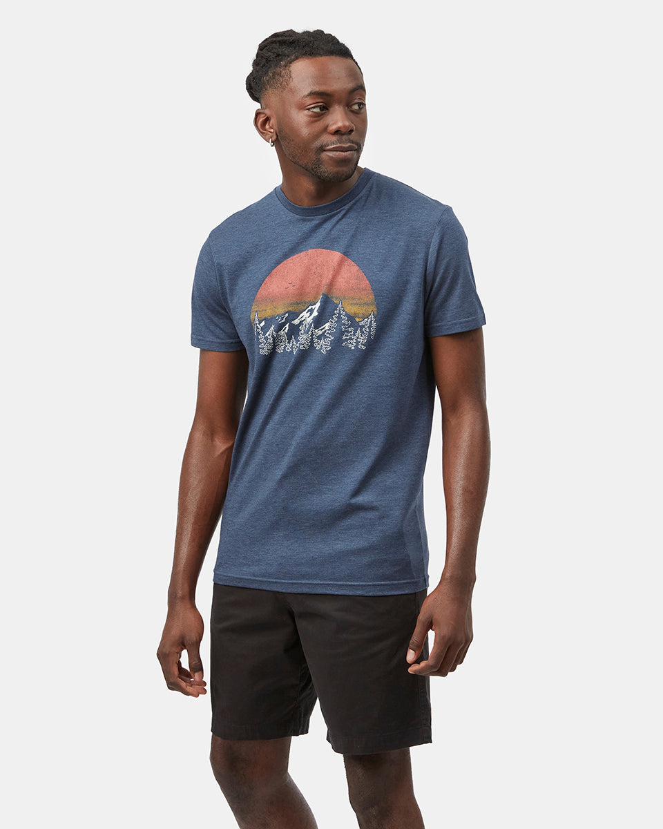 Blue Sunset Graphic Tee