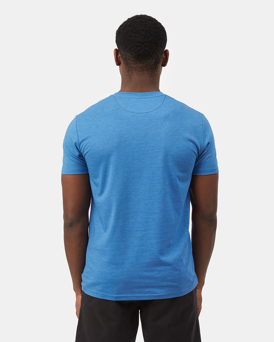 Blue Tree Graphic Crew Neck T-Shirt