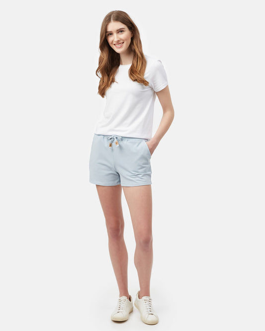 Blue Women's Organic Cotton Shorts