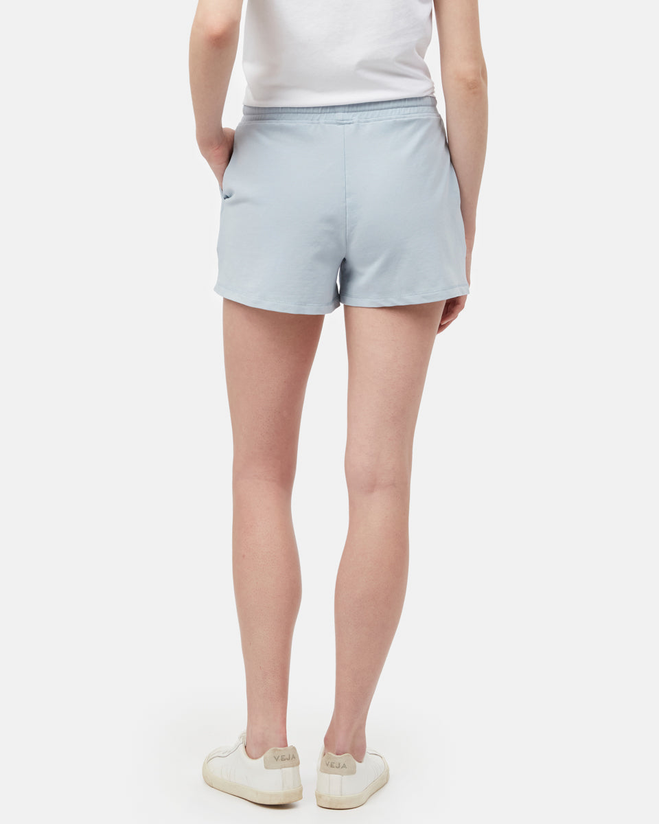 Blue Women's Organic Cotton Shorts