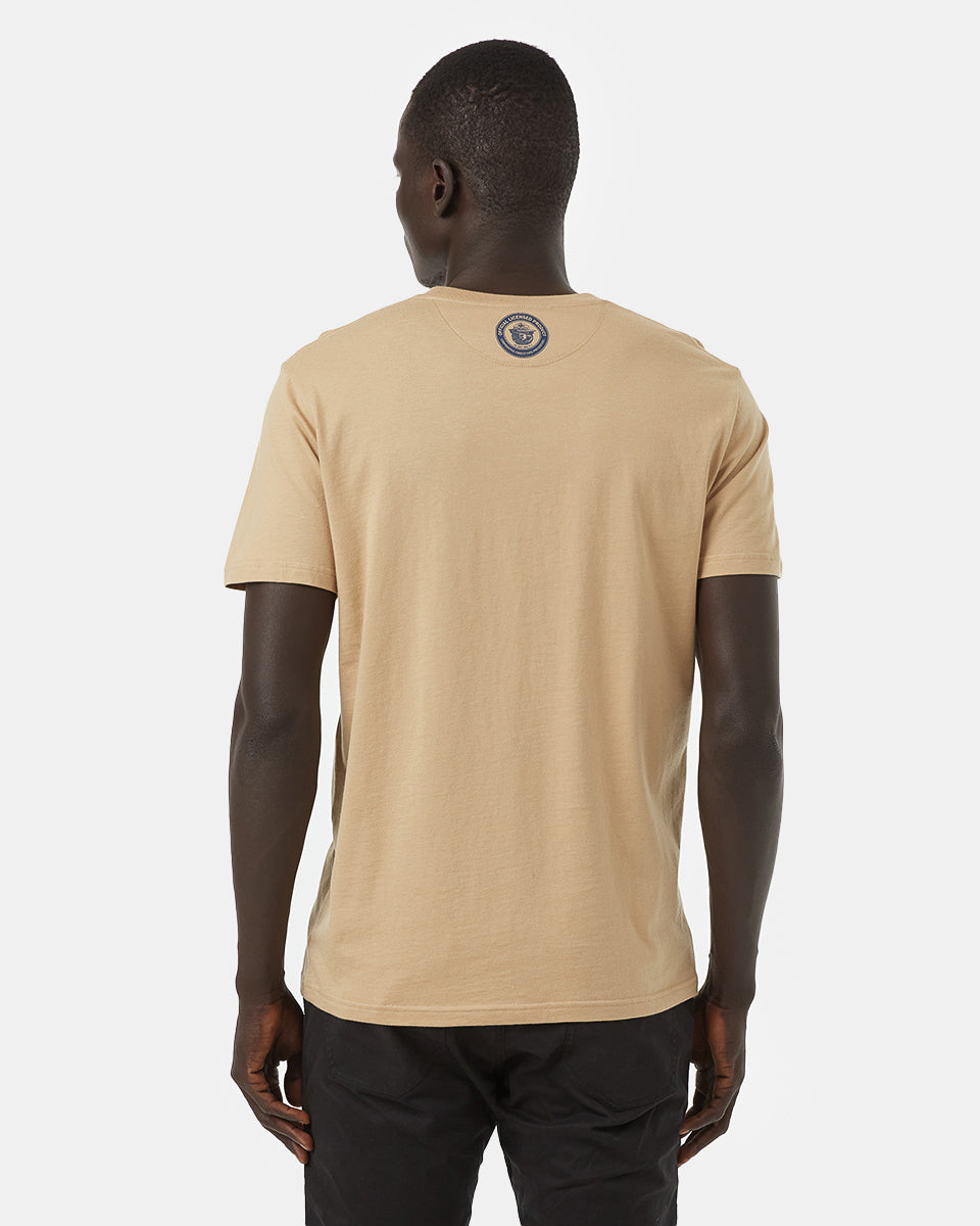 Brown Organic Cotton Wildfire T-Shirt