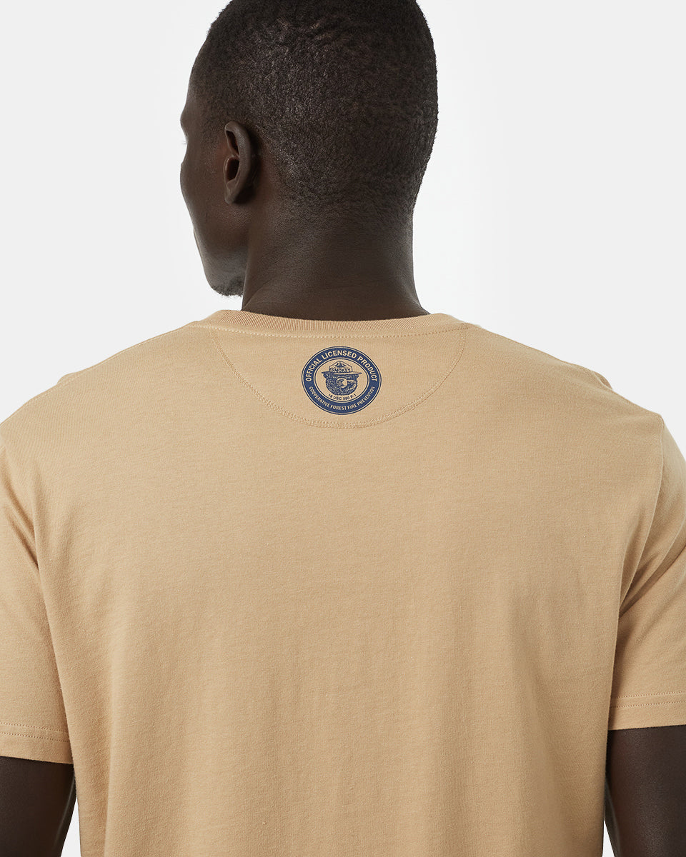 Brown Organic Cotton Wildfire T-Shirt