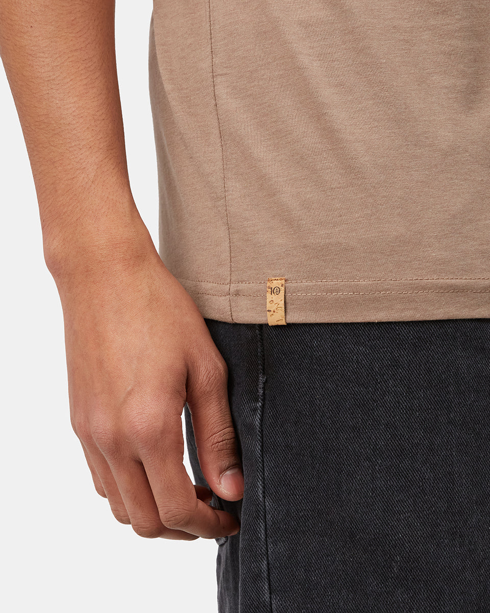 Brown Men's Graphic Short Sleeve Tee