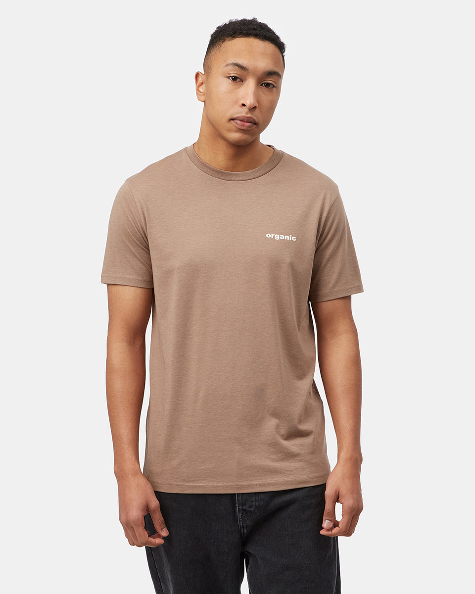 Brown Men's Graphic Short Sleeve Tee