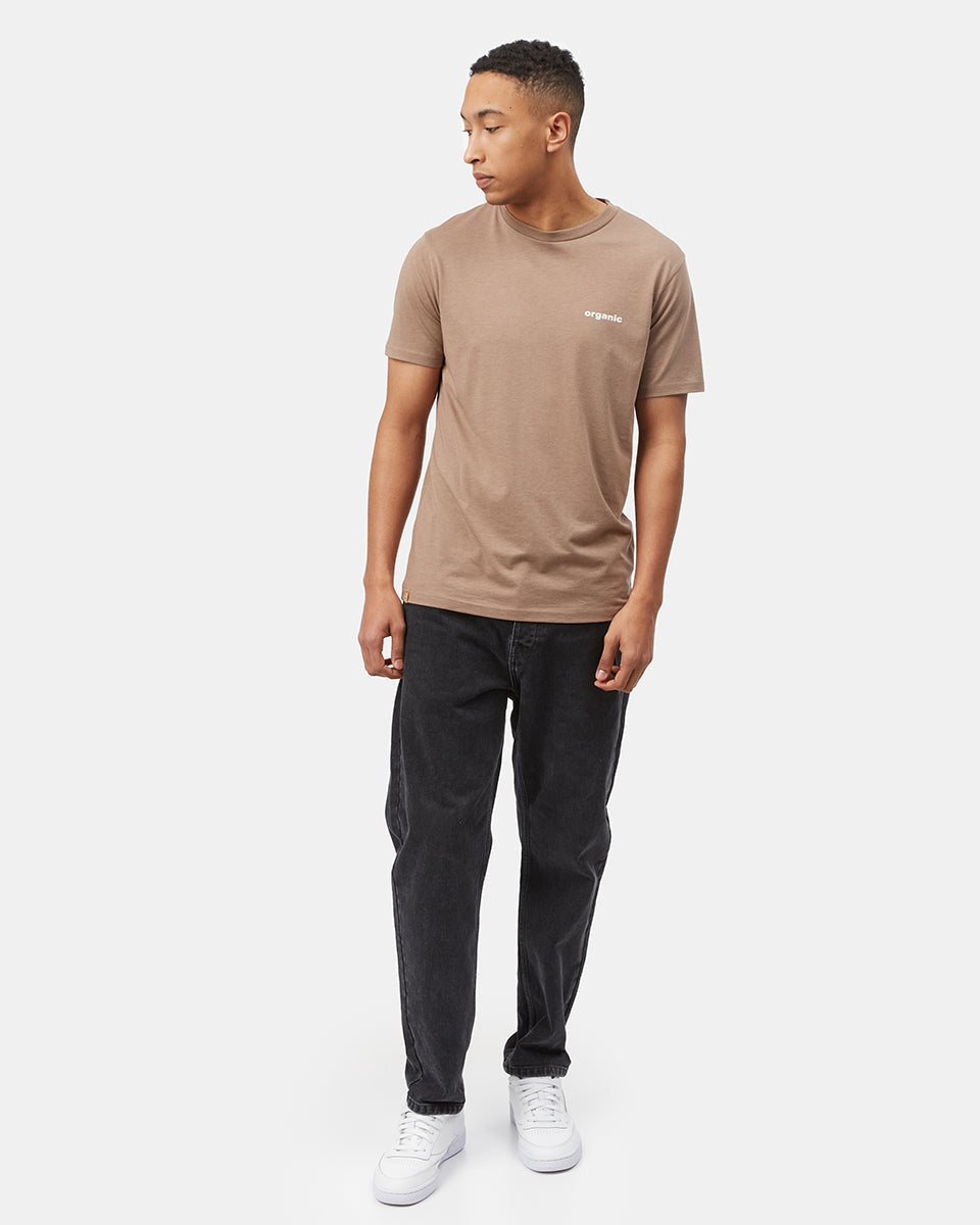 Brown Men's Graphic Short Sleeve Tee