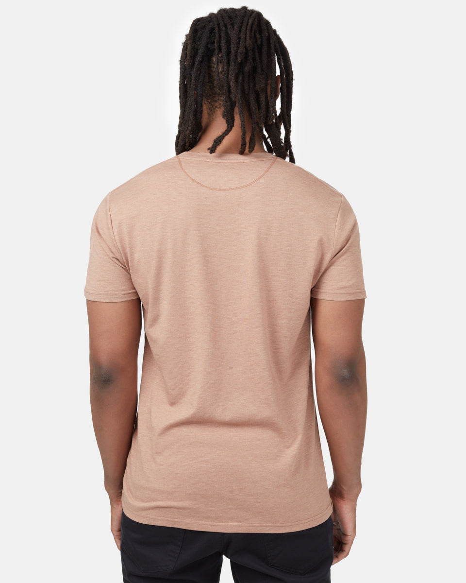 Brown Tree Graphic Crew Neck T-Shirt