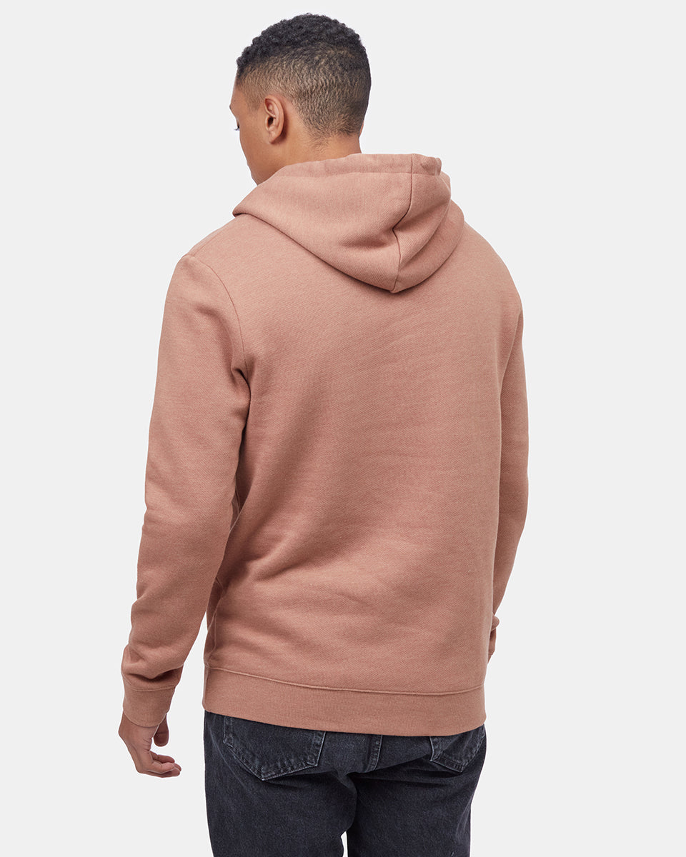 Brown Tree Graphic Pullover Hoodie