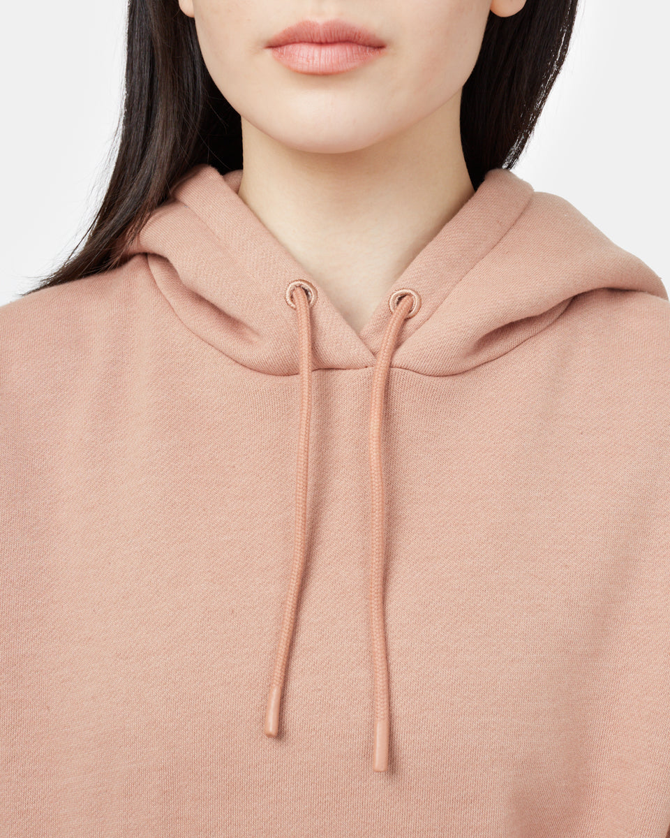 Brown Women's Eco-Friendly Pullover Hoodie