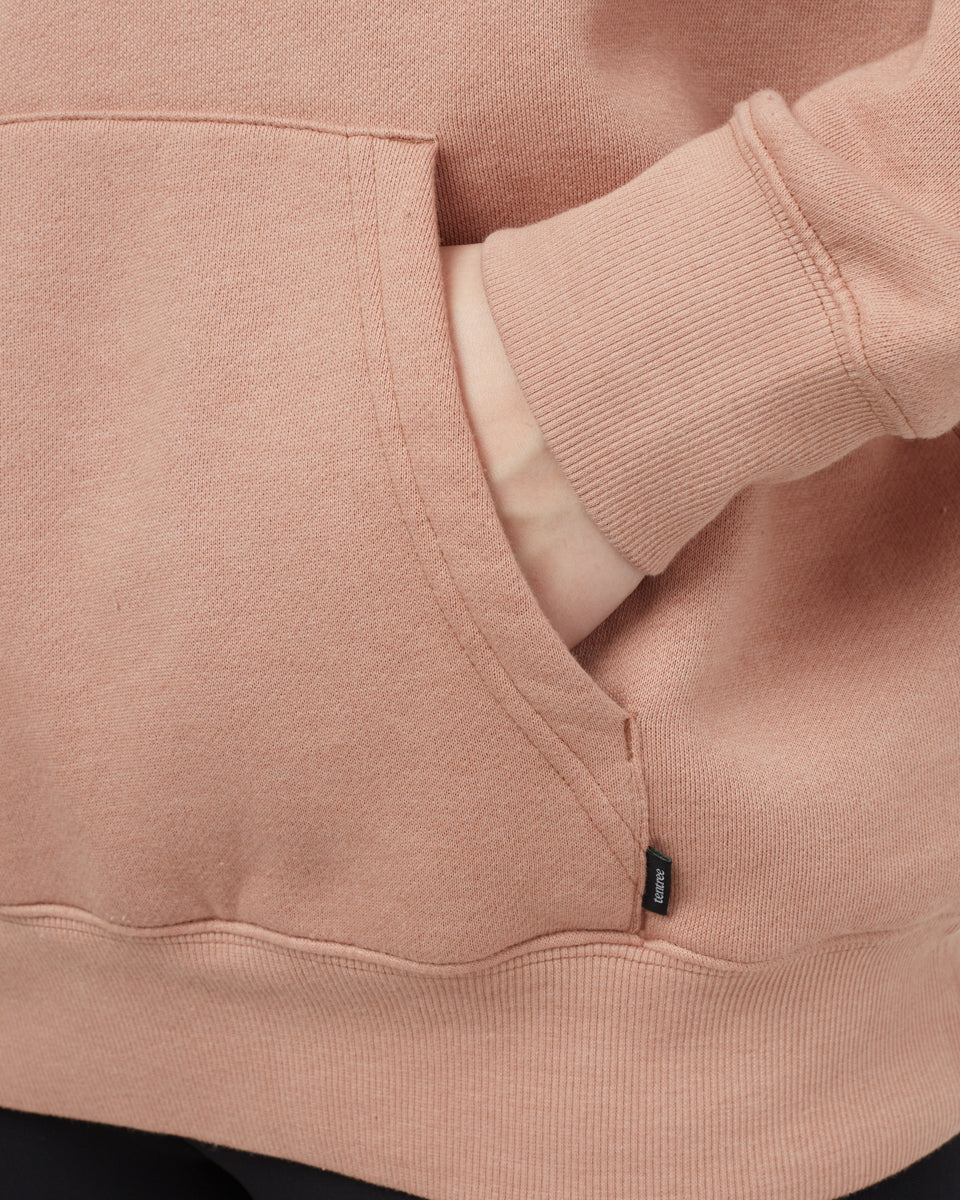 Brown Women's Eco-Friendly Pullover Hoodie