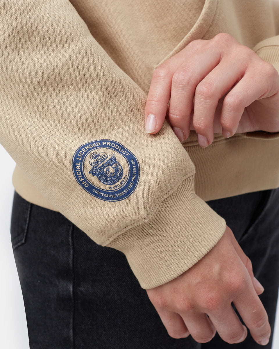 Brown Women's Eco-Friendly Pullover Hoodie