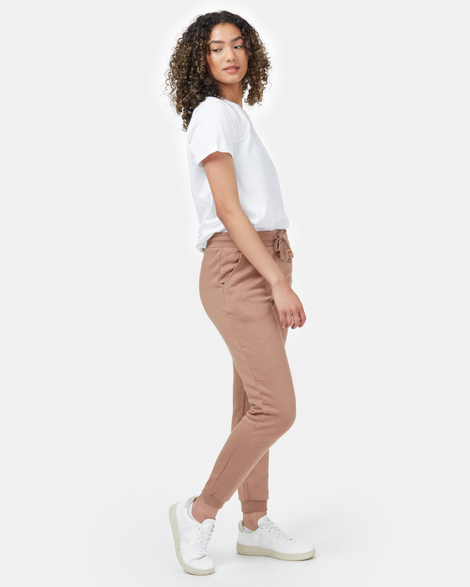 Brown Women's Eco-Friendly Sweatpants