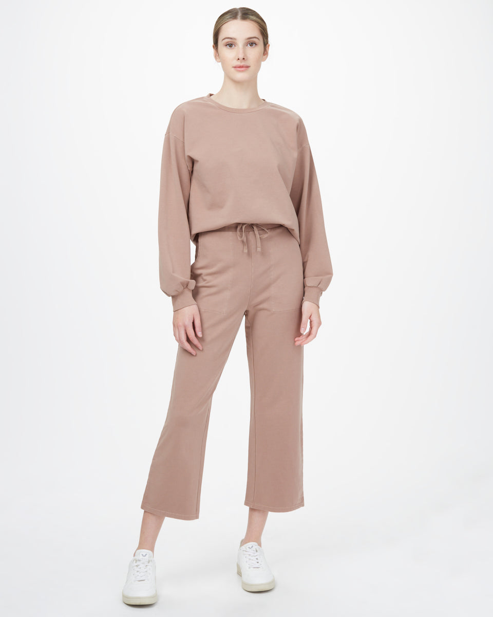 Brown Women's Organic Cotton Joggers