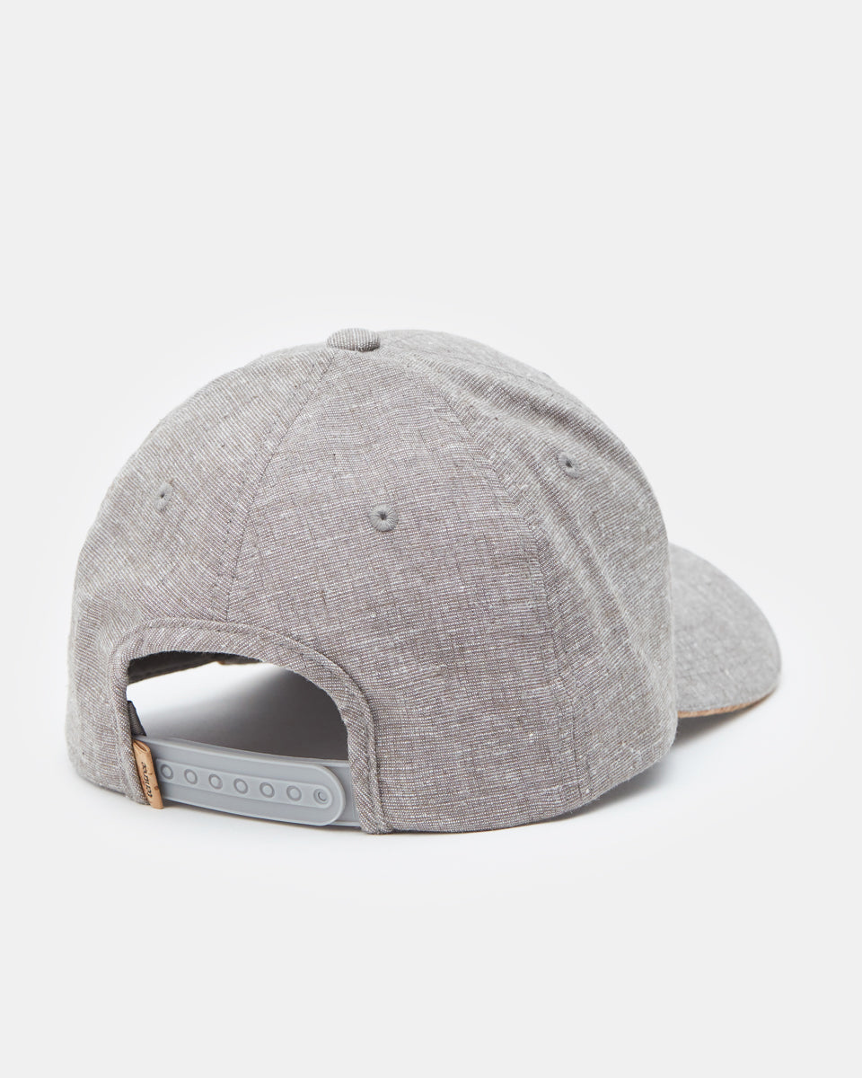 Gray  Adjustable Cork Baseball Cap