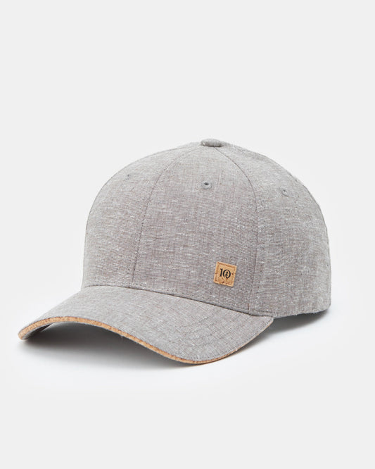 Gray  Adjustable Cork Baseball Cap