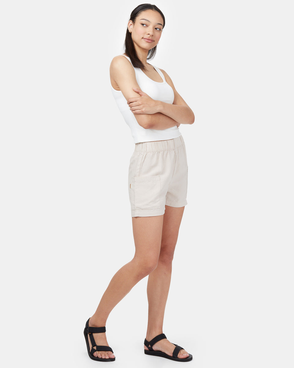 Gray Women's Lightweight Summer Short 