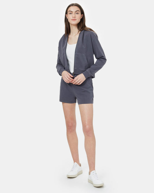 Gray Women's Organic Cotton Shorts