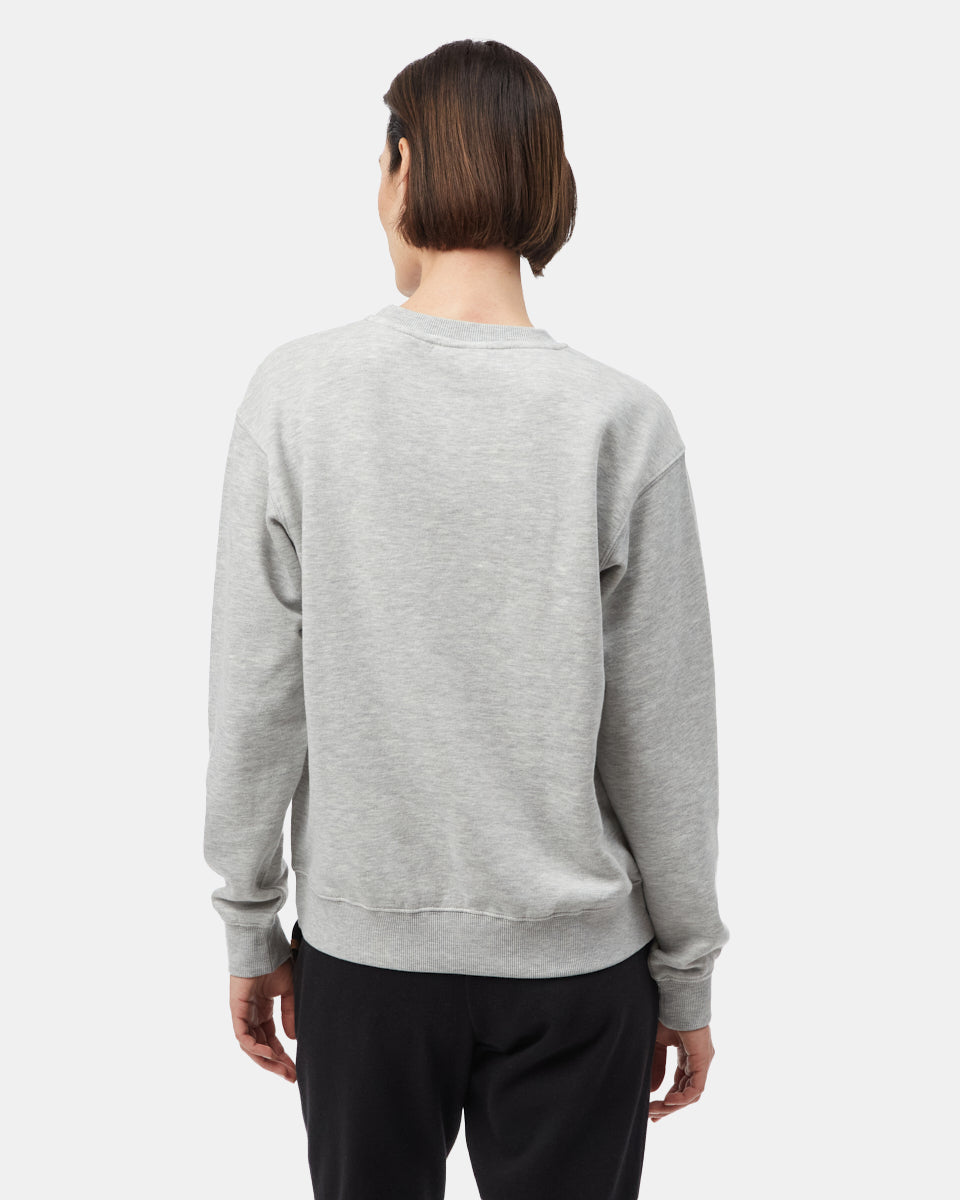 Gray Women's Organic Cotton Sweatshirt