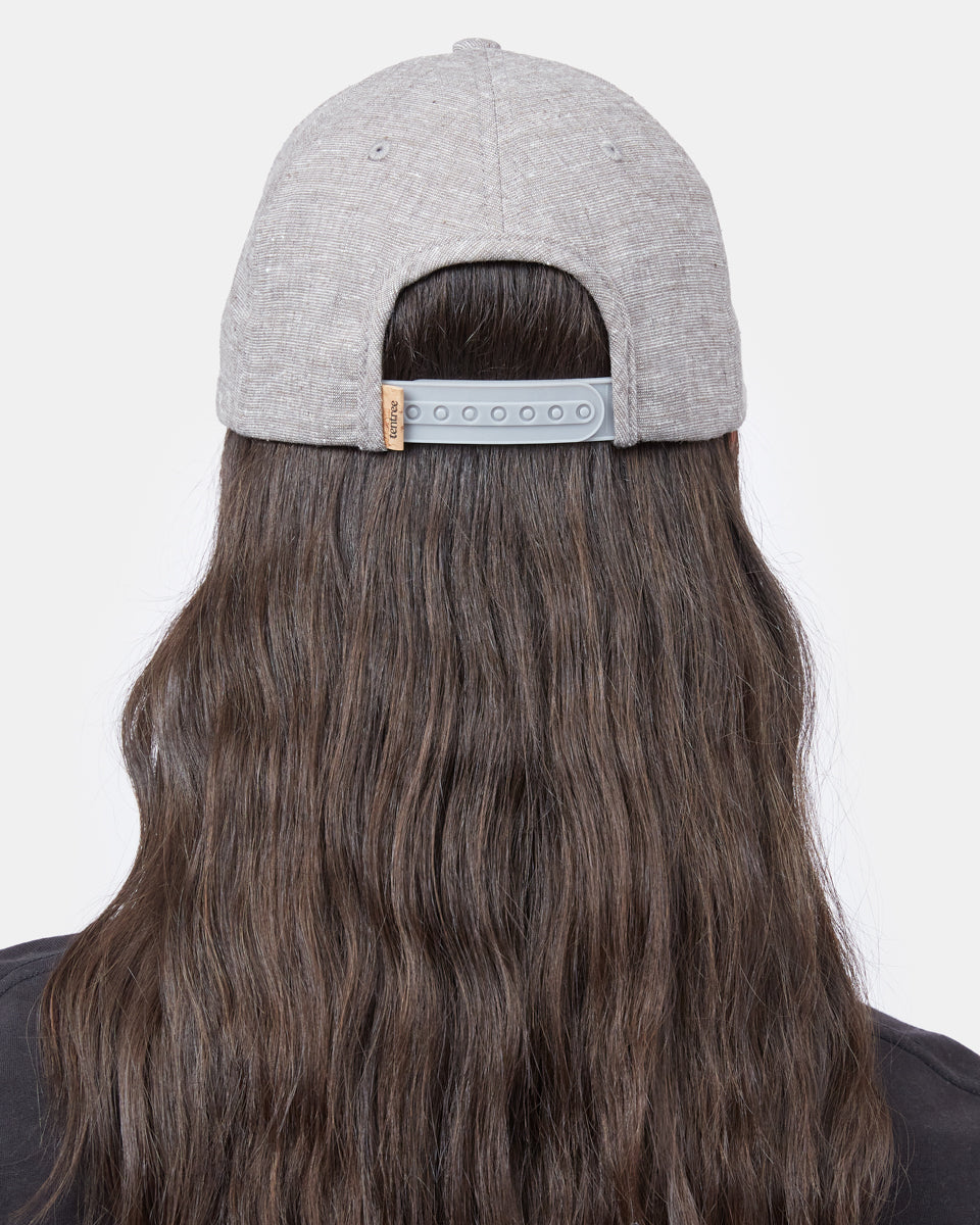Gray Adjustable Cork Baseball Cap