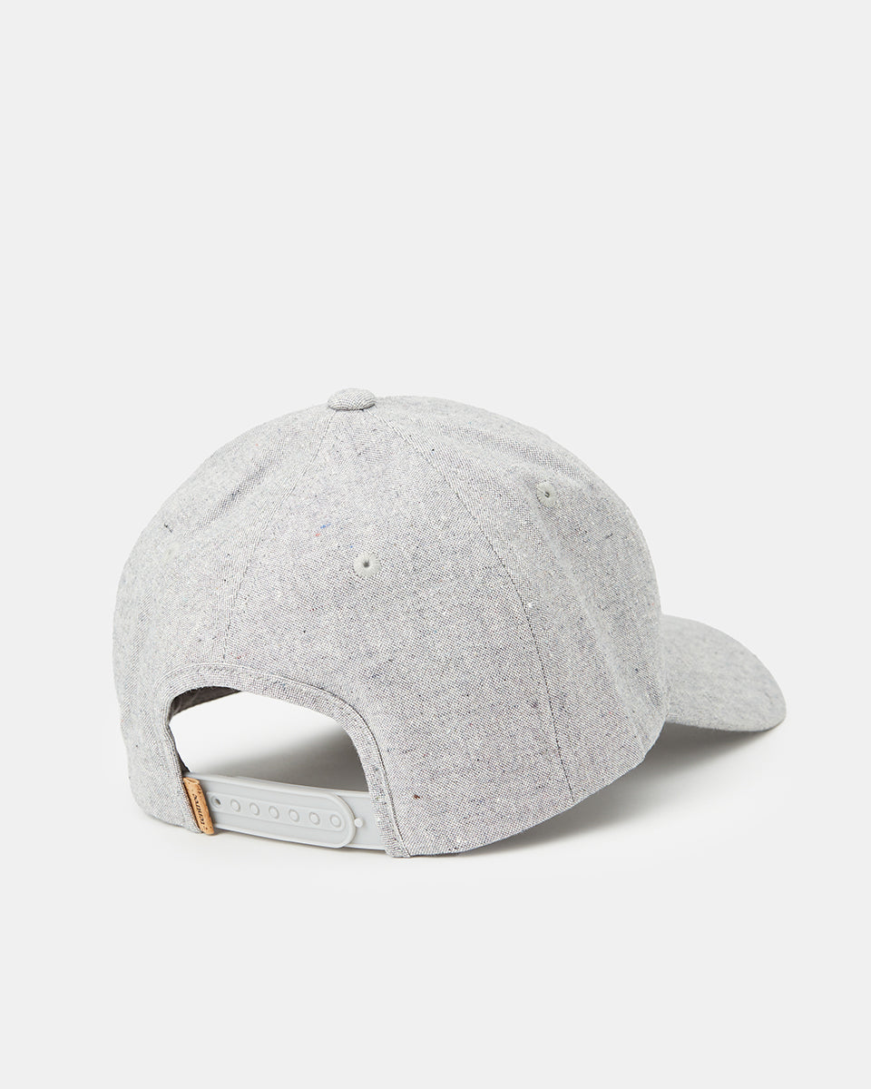 Gray Adjustable Hemp Baseball Cap