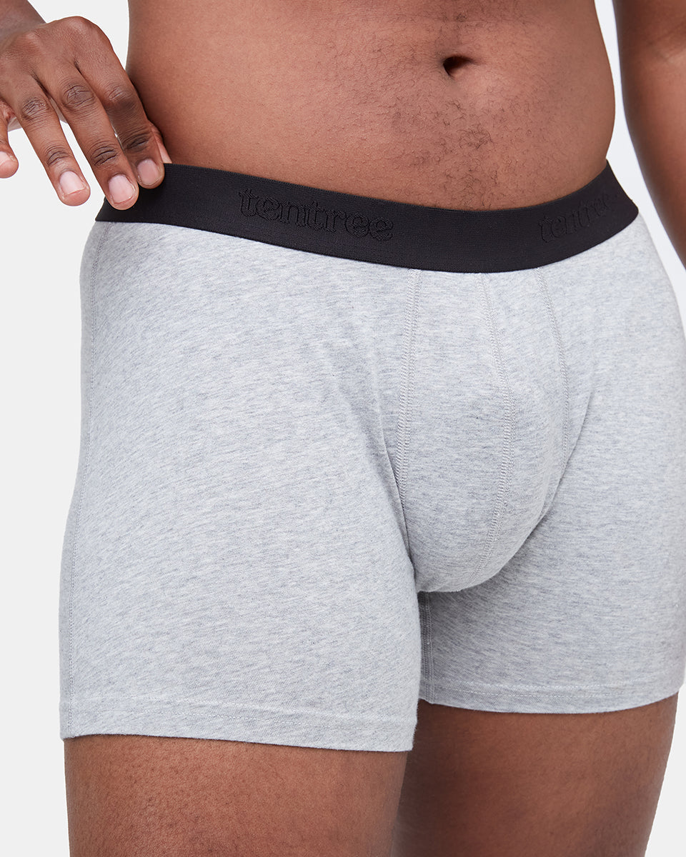 Gray Men's Boxer Briefs