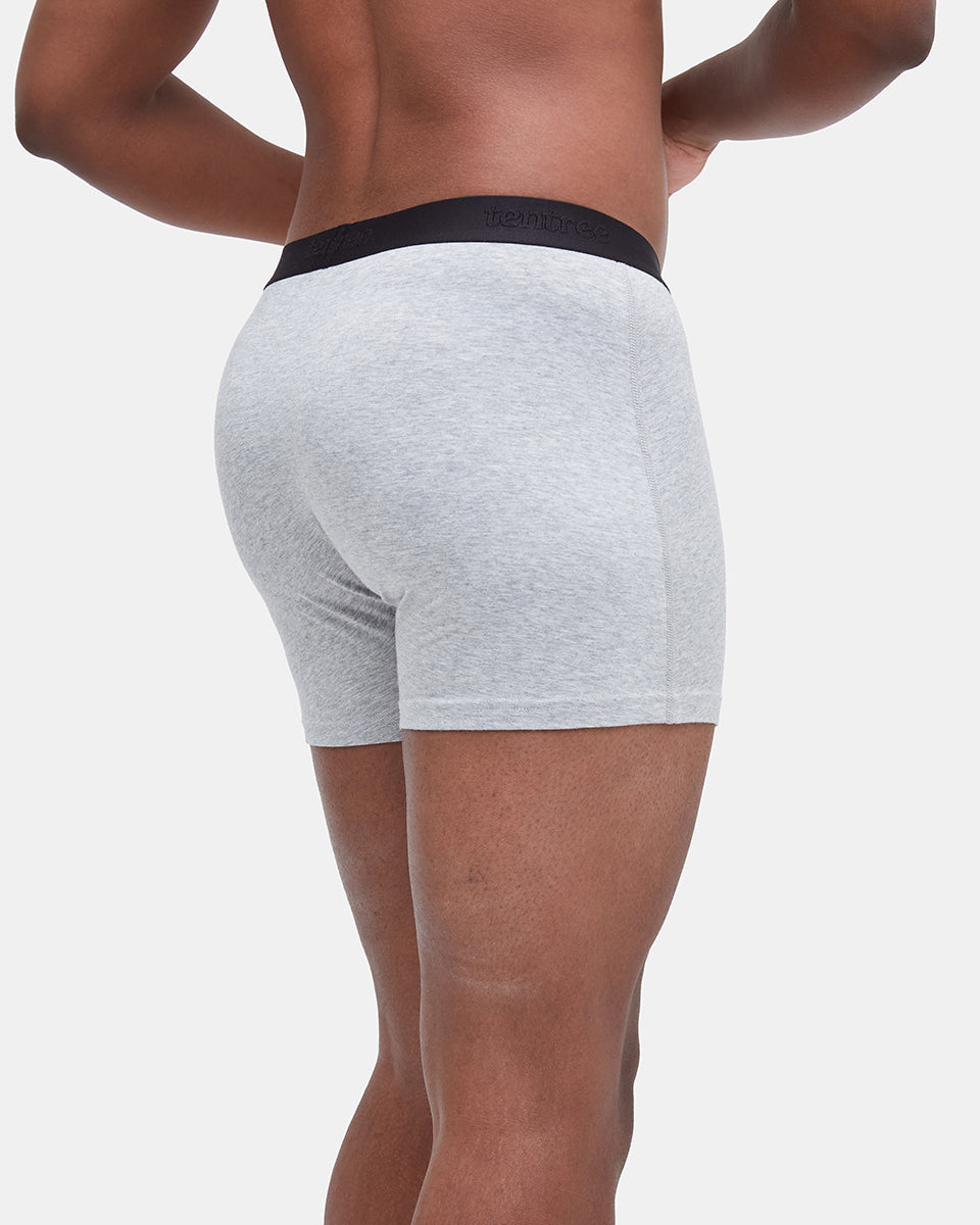Gray Men's Boxer Briefs