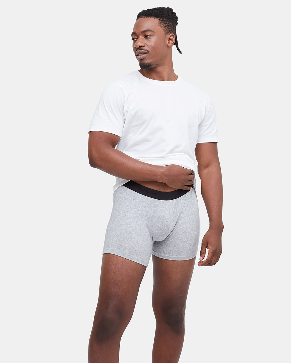 Gray Men's Boxer Briefs