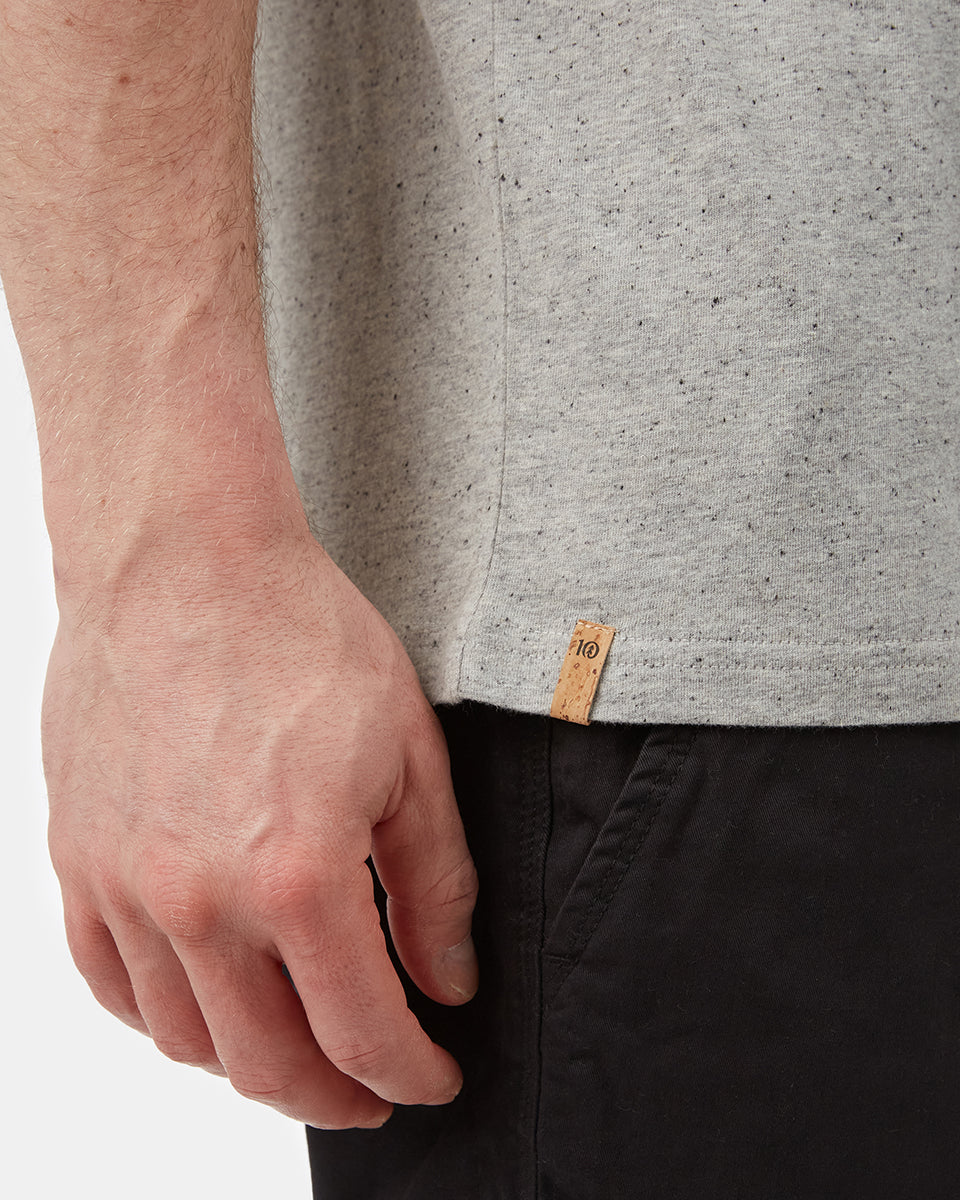 Gray Men's Organic Cotton T-Shirt