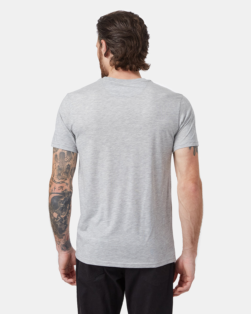 Gray Mountain Crew Neck Graphic Tee