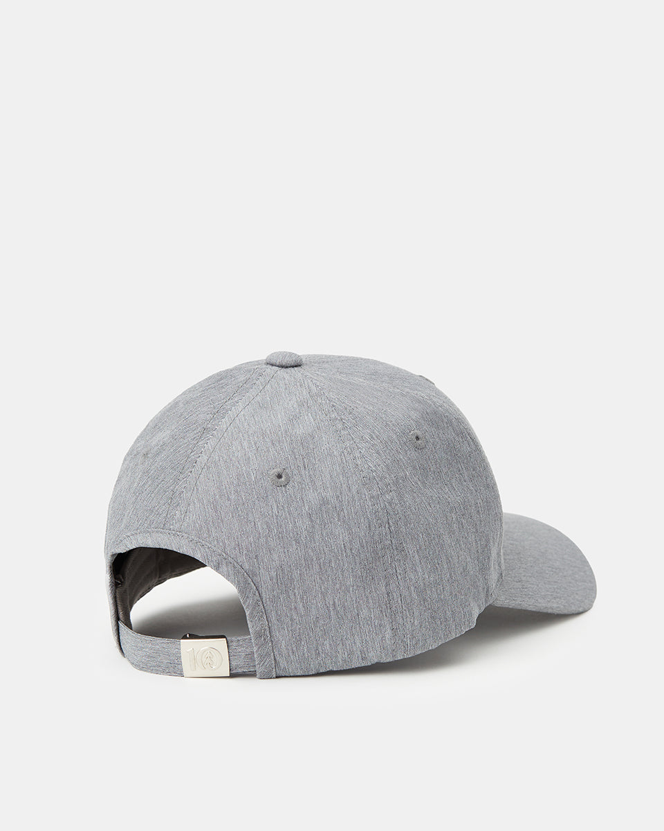 Gray Recycled Adjustable Baseball Cap