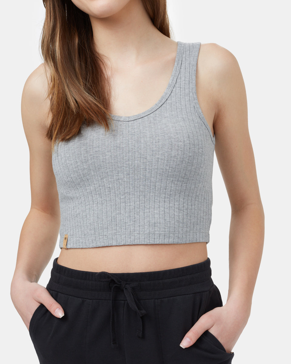 Gray Women's Eco-Friendly Tank Top