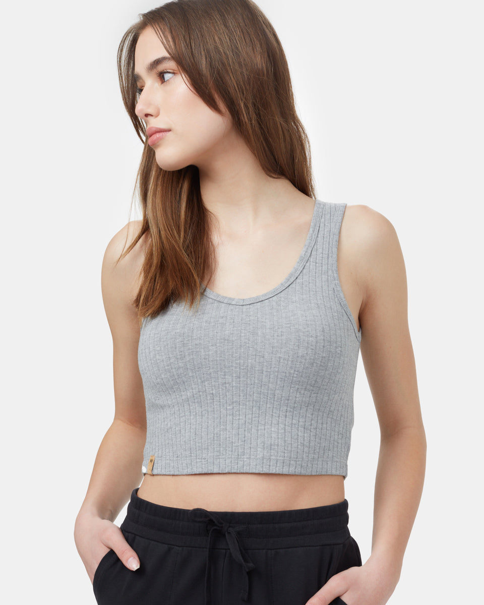 Gray Women's Eco-Friendly Tank Top