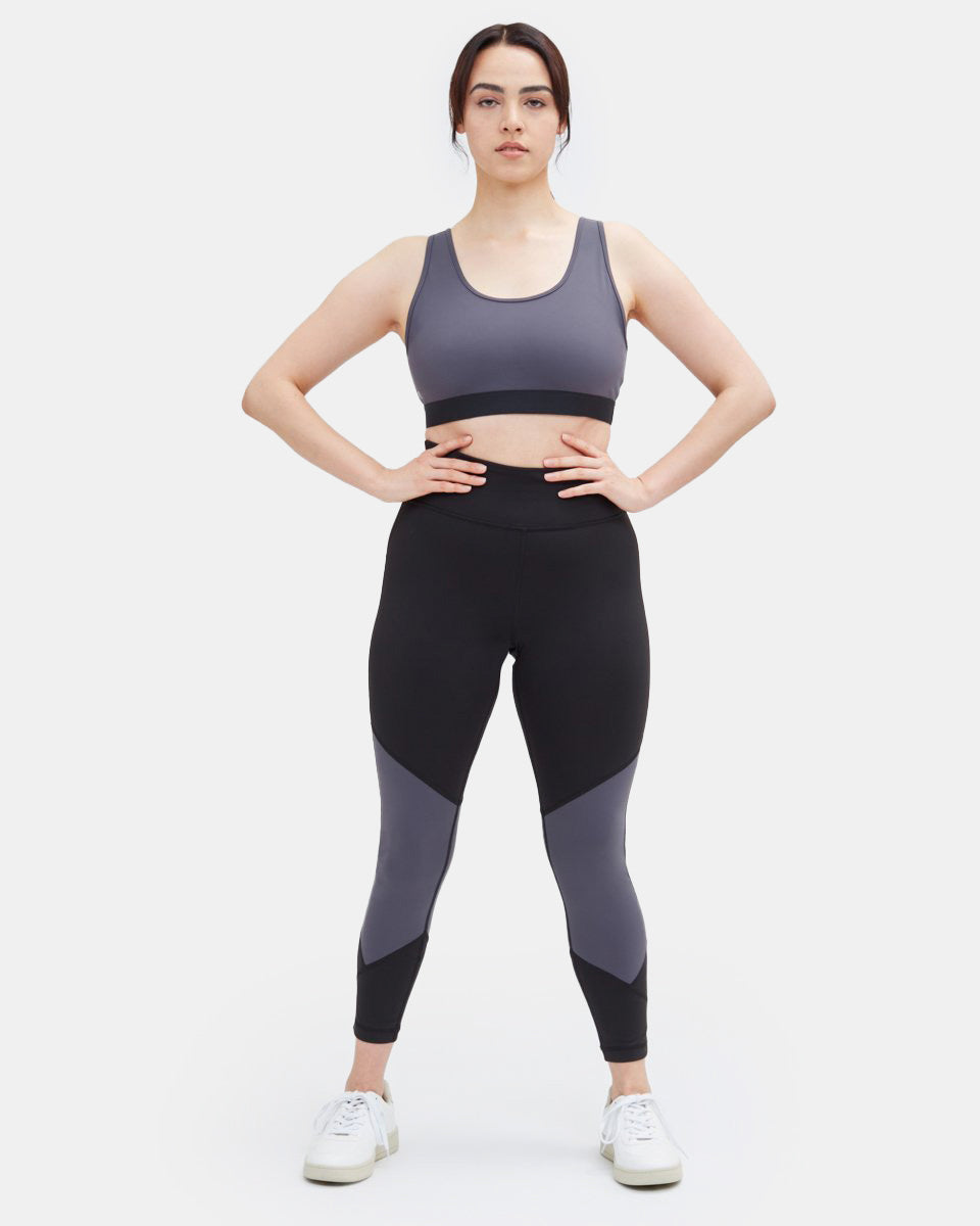 Gray  Women's Sports Bra